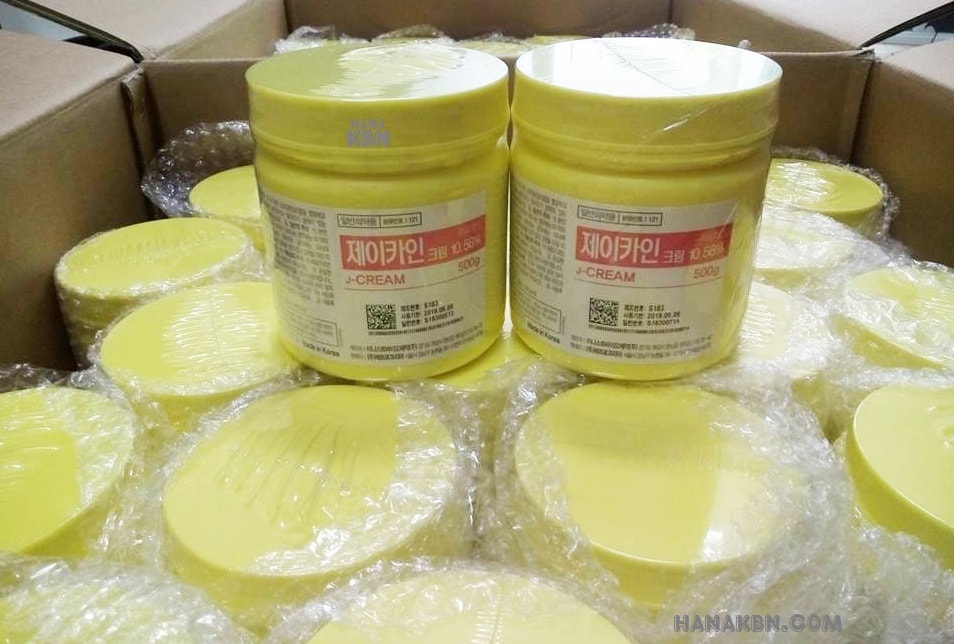 Kem tê Hàn Quốc J-Cream 10.56% tại công ty Hana Kim Bách Nguyên