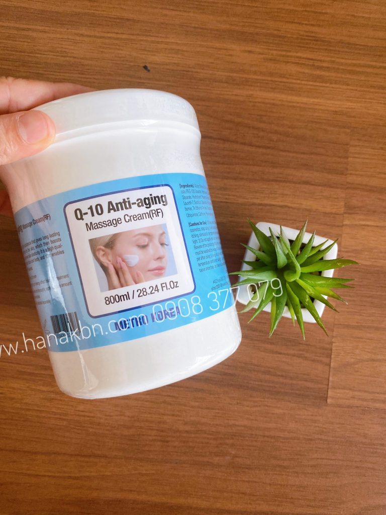 Hình ảnh thực tế kem massage Q-10 Anti-aging Hàn Quốc
