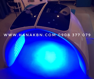 Hình ảnh máy ánh sáng sinh học Devoir chính hãng tại công ty HanaKBN | trị mụn bằng ánh sáng sinh học xanh