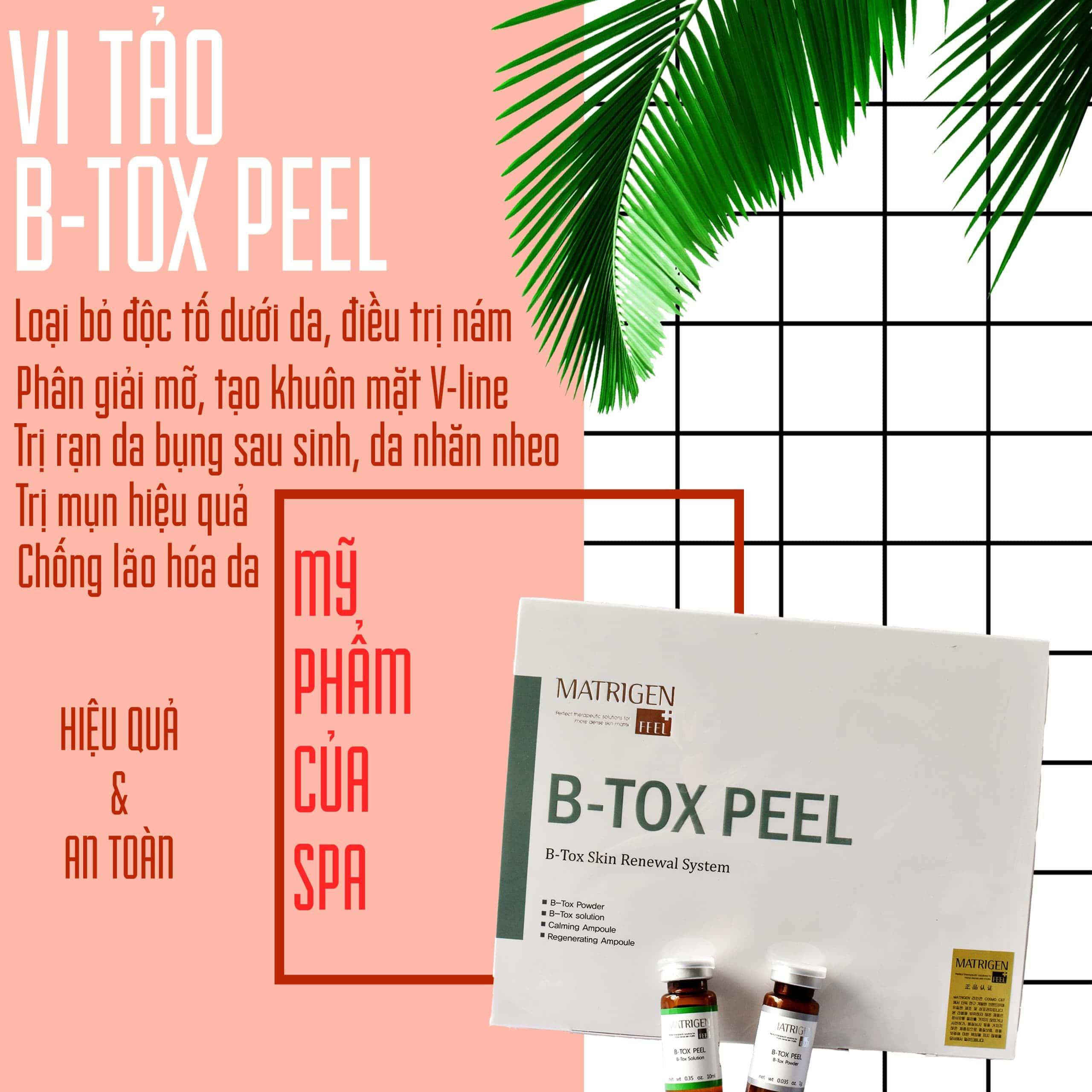 Vi Tảo B - Tox Peel Hàn Quốc
