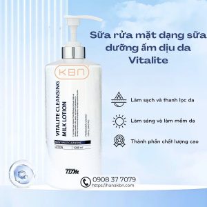 Sữa rửa mặt VITALITE Hàn Quốc