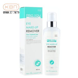 Nước tẩy trang mắt và môi Eye Make Up Remover Pro You