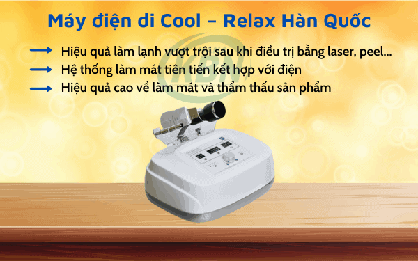 Máy điện di Cool Relax Hàn Quốc chính hãng
