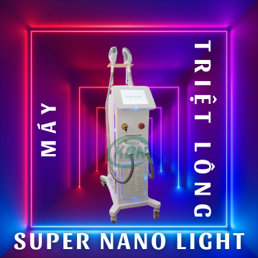 Máy triệt lông Super Nano Light sử dụng siêu xung nano OPT cường độ cao