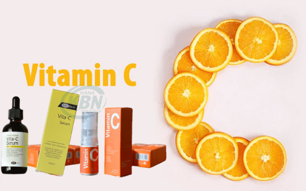Serum vitamin C MTC và bột vitamin C hỗ trợ làm sáng da, tăng sức đề kháng da