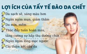 Lợi ích của việc tẩy tế bào chết cho da