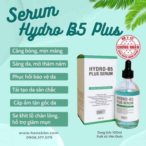 Công dụng serum Hydro B5 Plus