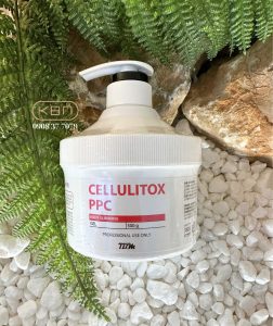 Hình ảnh kem tan mỡ TBM Cellulitox PPC Gel tại Hana KBN