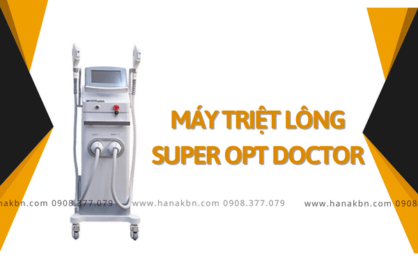 Thời gian điều trị máy Super OPT Doctor ngắn, tần số lên tới 560 – 640nm, nhanh hơn nhiều lần so với IPL