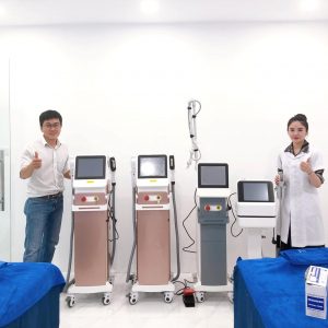 HANA KBN chuyển giao máy triệt lông K8, máy laser CO2 và máy Hifu