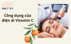 Công dụng của điện di Vitamin C là gì? Có tốt không?