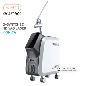 Máy laser Q-switched ND YAG Monica xóa xăm trị nám