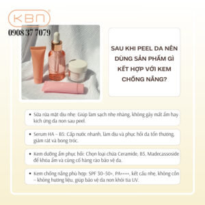sau-khi-peel-da-nen-dung-san-pham-gi
