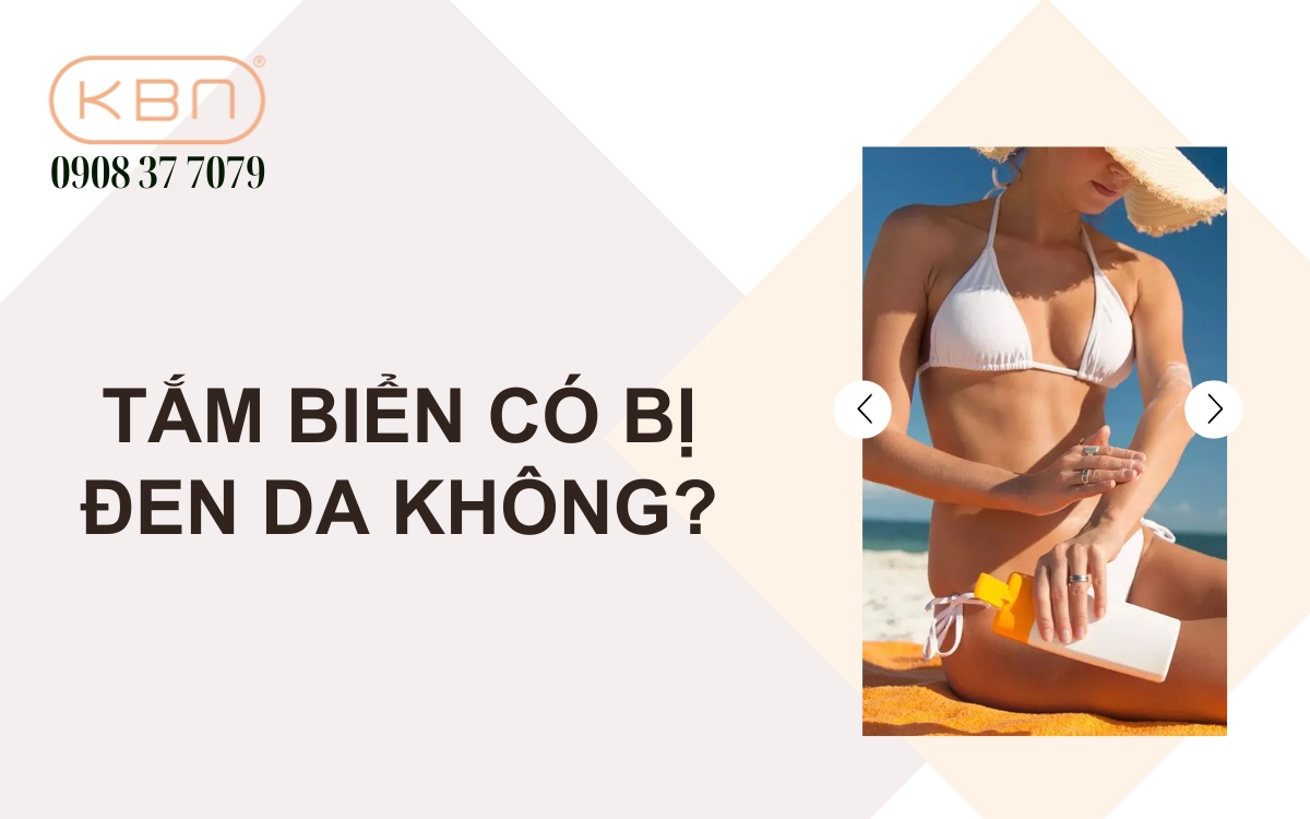 Tắm biển có bị đen da không? Cách tắm biển không bị đen da
