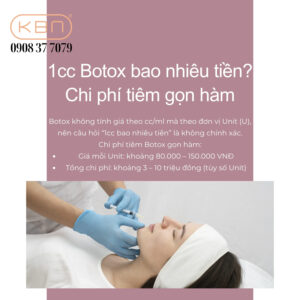 tiem-botox-gon-ham-bao-nhieu-ml