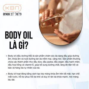 body-oil-la-gi