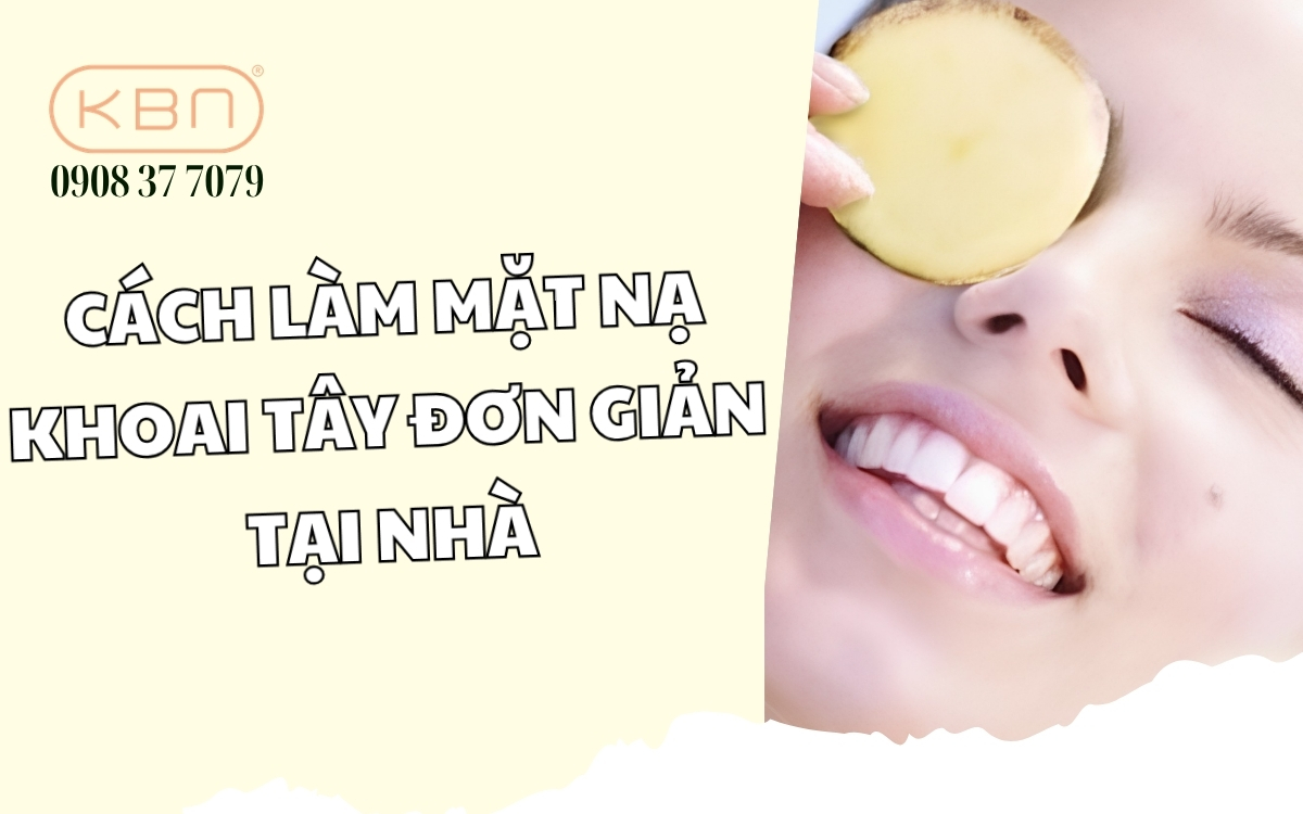 Cách làm mặt nạ khoai tây tại nhà đơn giản