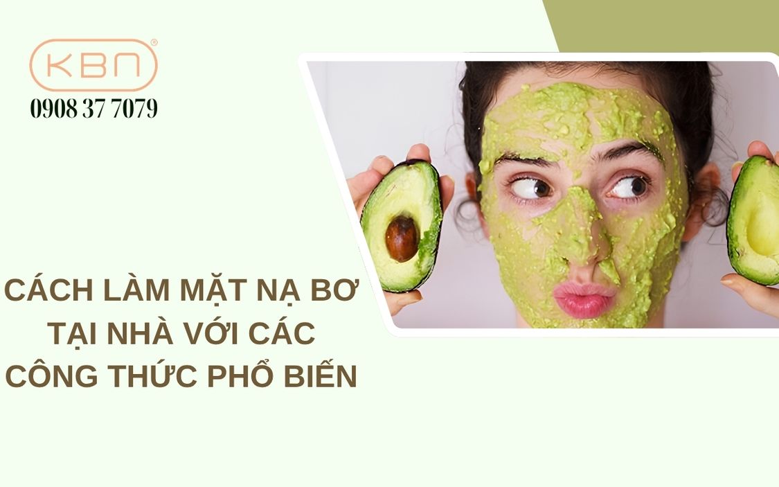 Cách làm mặt nạ bơ hiệu quả dưỡng ẩm, làm mềm da