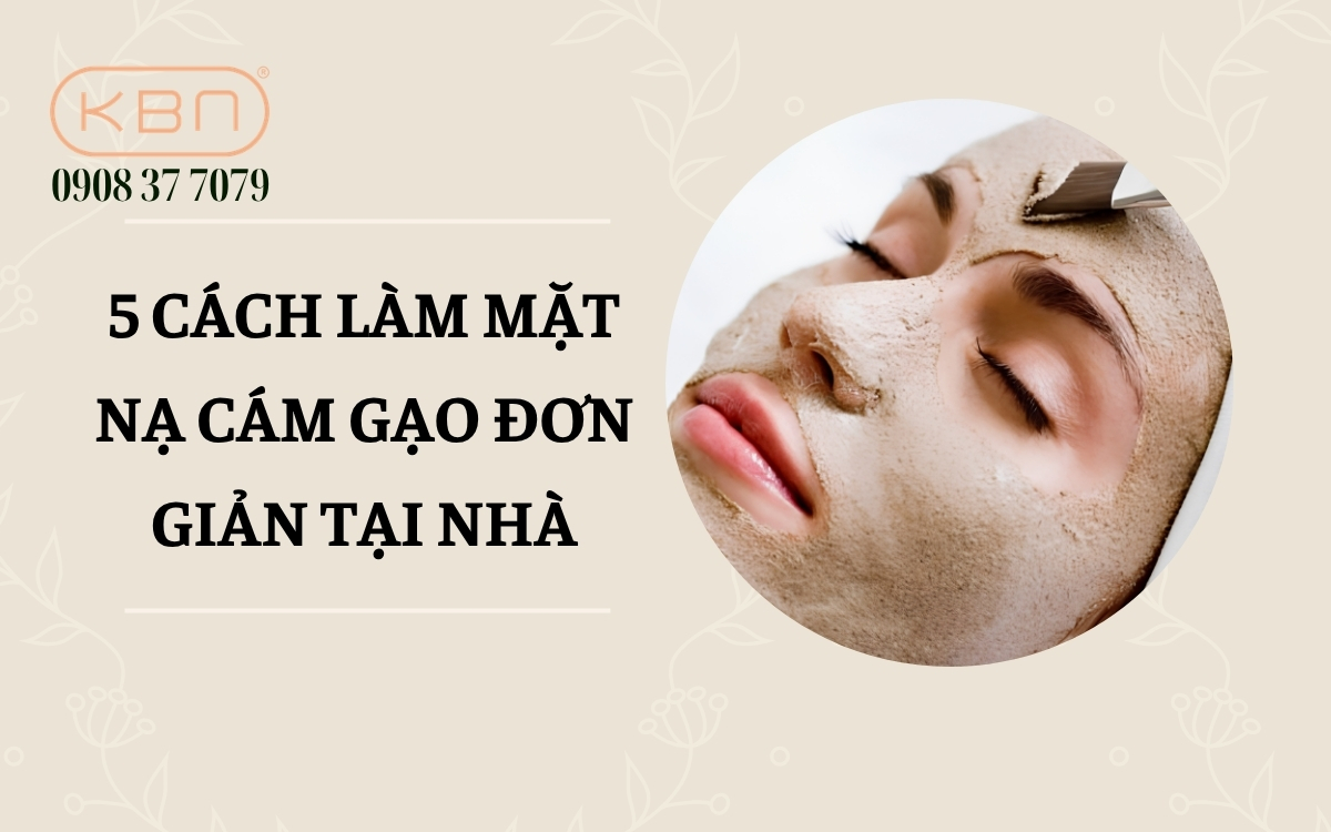 Cách làm mặt nạ cám gạo tại nhà dễ thực hiện